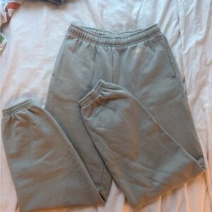 TNA Tan Fleece Sweatpants